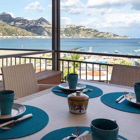 Apartamento Casablu, Un Delizioso Bilocale Sulla Baia Di Naxos Giardini-Naxos Exterior foto